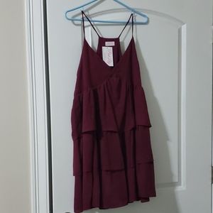 Maroon dress